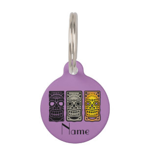 Triple Tiki Sculptures Thunder_Cove Pet Tag