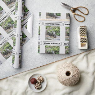 **"Triple Trouble: The Adventures of Otter Triplet Wrapping Paper