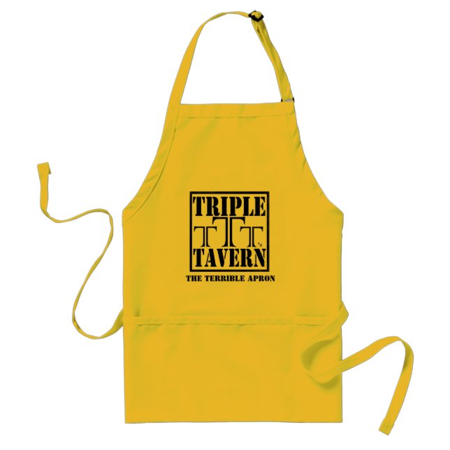 triple t's apron (Front)
