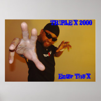 Triple X  2000 006, TRIPLE X 2000, Enter The X Poster