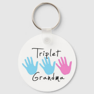 Triplet Grandma key chain