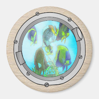Triplet Portholes Magnet