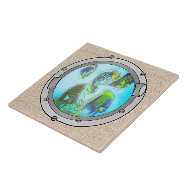 Triplet Portholes Tile (Side)