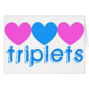 Triplet Two Girls One Boy