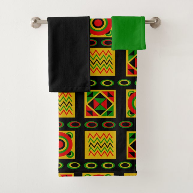 Triplets  bath towel set (Insitu)