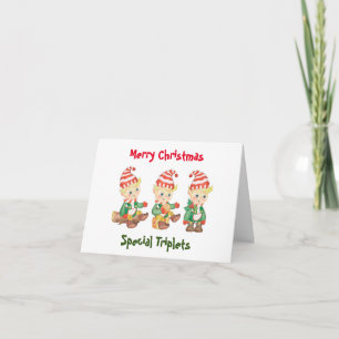 **TRIPLET'S MERRY CHRISTMAS CARD** CARD