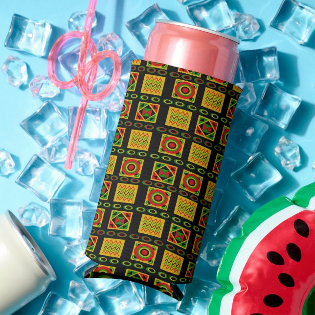 Triplets  seltzer can cooler (In Situ Summer)