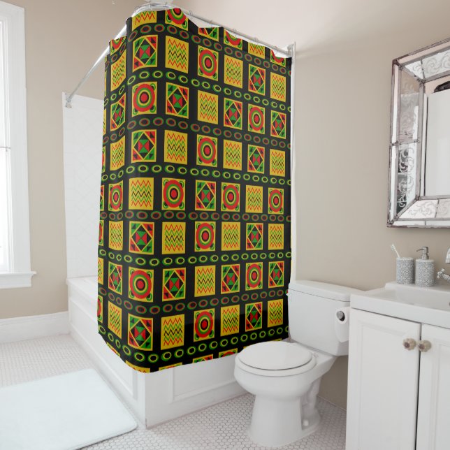 Triplets  shower curtain (In Situ)