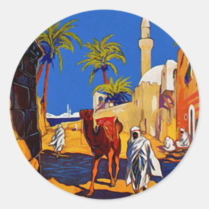 Tripoli - Libia (Libya) Classic Round Sticker
