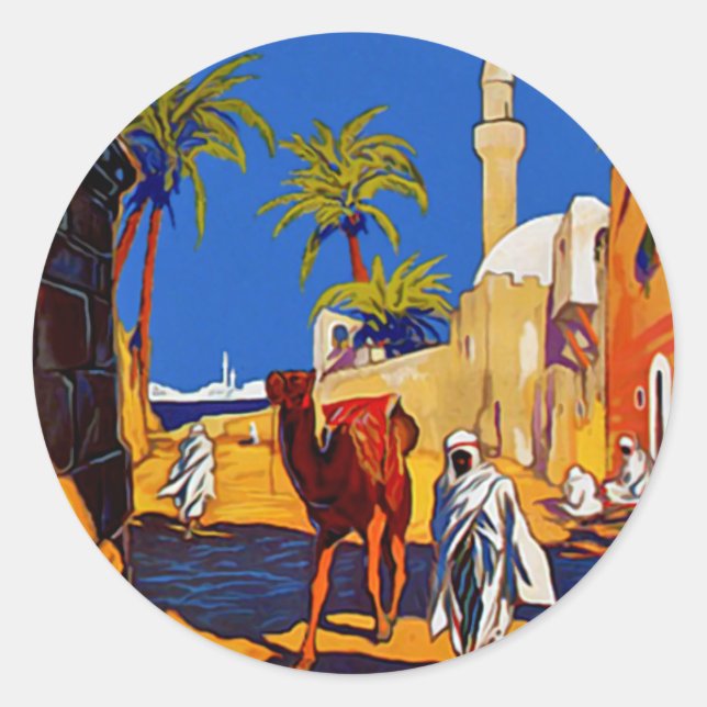 Tripoli - Libia (Libya) Classic Round Sticker (Front)