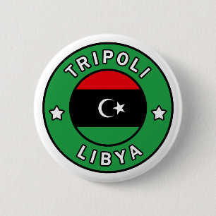 Tripoli Libya 6 Cm Round Badge