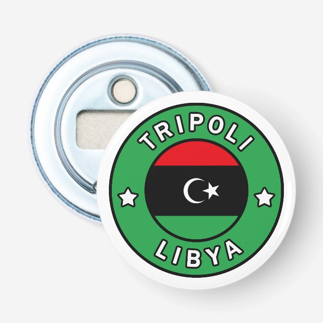 Tripoli Libya Bottle Opener (Front)
