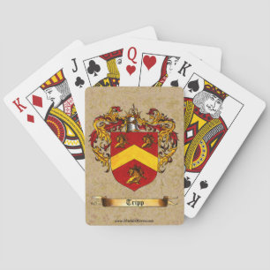 Tripp Shield of Arms Playing Cards