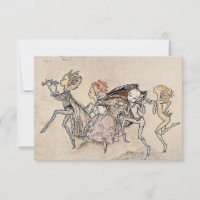 “Tripping on Their Toes” by Arthur Rackham