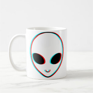Trippy Alien Coffee Mug