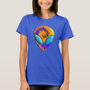 Trippy Alien Tie Dye T-Shirt