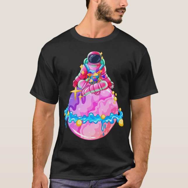 Trippy Astronaut T-Shirt (Front)