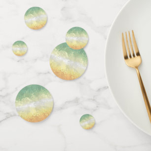 Trippy Boho Groovy Abstract Genderflor Pride Flag Confetti