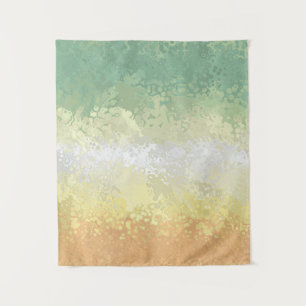 Trippy Boho Groovy Abstract Genderflor Pride Flag Tapestry