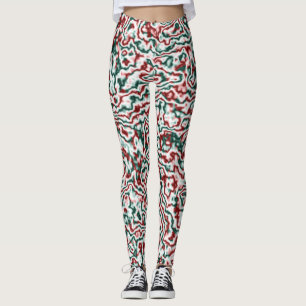 Trippy Christmas Leggings