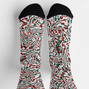 Trippy Christmas Socks