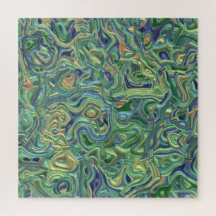 Trippy Colourful 3D Swirls   Jigsaw Puzzle