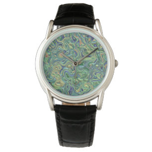 Trippy Colourful 3D Swirls Watch