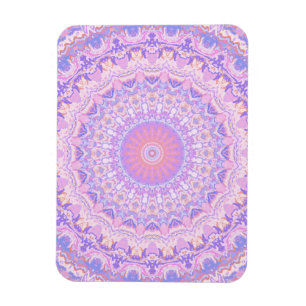Trippy Colourful Intricate Boho Hippie Mandala Magnet