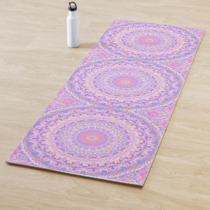 Trippy Colourful Intricate Boho Hippie Mandala Yoga Mat
