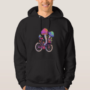 Trippy EDM Festival Tekk Mushroom Art Hoodie