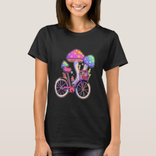 Trippy EDM Festival Tekk Mushroom Art T-Shirt