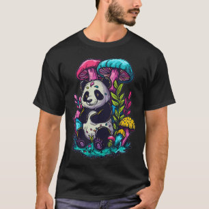 Trippy Edm Mushroom Art Party T-Shirt