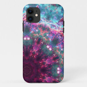 trippy galaxy iPhone 11 case
