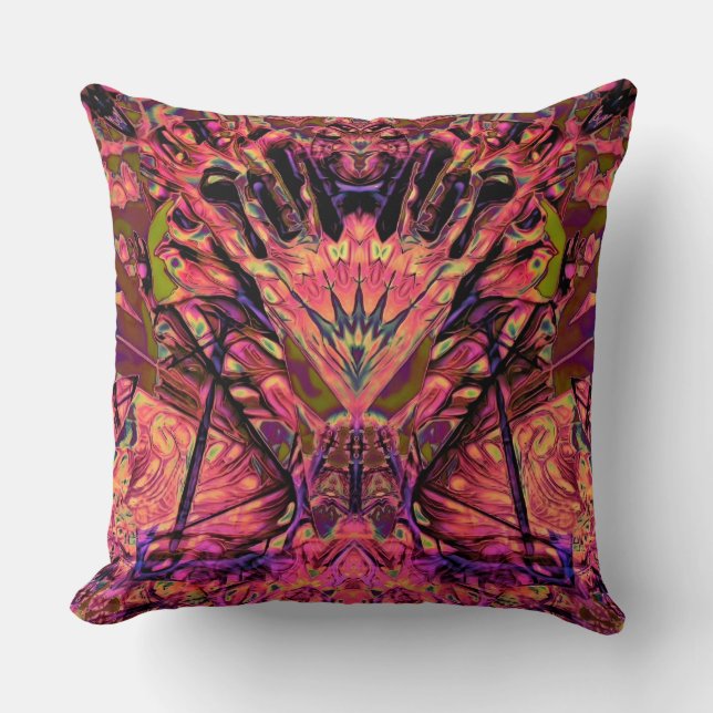 Trippy Garland  Cushion (Front)