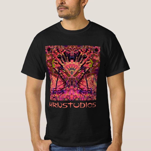 Trippy Garland  T-Shirt (Front)
