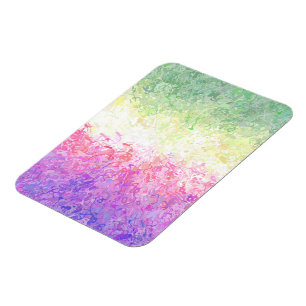 Trippy Groovy Boho Abstract Genderdoe Pride Flag Magnet
