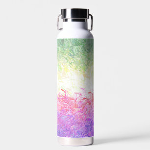 Trippy Groovy Boho Abstract Genderdoe Pride Flag Water Bottle