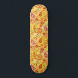 Trippy Hippy Retro Paisley Skateboard<br><div class="desc">Trippy Hippy Retro Paisley</div>
