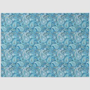 Trippy Hippy Retro Paisley Tissue Paper