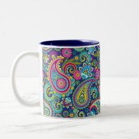 Trippy Hippy Retro Paisley