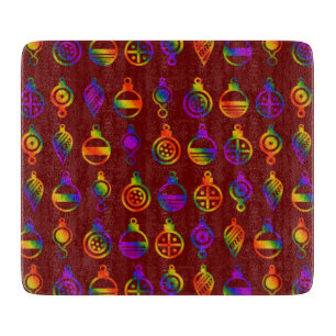Trippy Ornaments Cutting Board