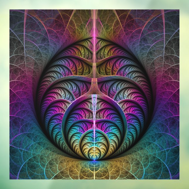 Trippy Patterned Colourful Abstract Fractal Art (Sheet 3)