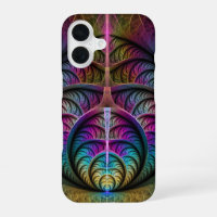 Trippy Patterned Colourful Abstract Fractal Art