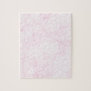 Trippy Pink Smokey Marble Geometrical Jigsaw Puzzle