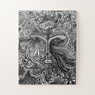 Trippy Portrait Puzzle