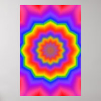 Trippy Poster: Abstract Psychedelic