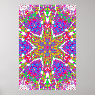 Trippy Poster: Abstract Psychedelic Poster
