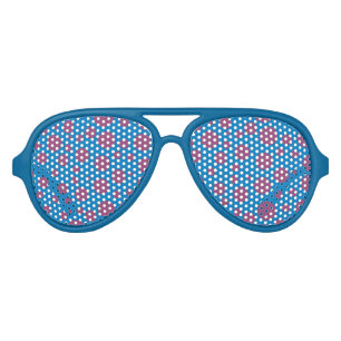 Trippy psychedelic strung out dizzy hallucinate aviator sunglasses