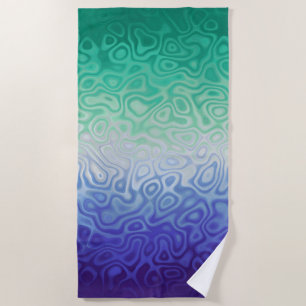 Trippy Ripply Funky Boho MLM Men Loving Men Pride Beach Towel