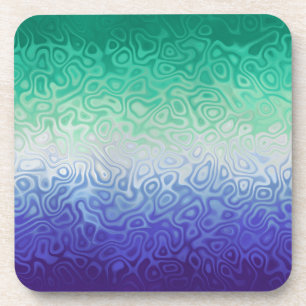 Trippy Ripply Funky Boho MLM Men Loving Men Pride Coaster